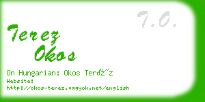 terez okos business card